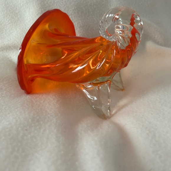 Art Glass Cornucopia/Horn of Plenty MCM 1950s - Picture 2 of 7